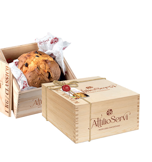 Panettone Classico 3kg Holzkiste